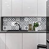 Carreaux de ciment adhésif mural - azulejos - 15 x 15 cm - 15 pièces
