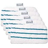 Lot de 5 Lingettes Microfibres Rectangulaires pour Black+Decker Balais Vapeur - Alternative à FSMP20 - Produit Authentique pour FSM1630,FSM1616,FSM1321,FSM1605, FSMH13151SM ETC
