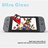 Protection écran Nintendo Switch PORTHOLIC [2 unités] [Anti-éclatement] Film Vitre Protecteur en Verre Trempé, 6.2pouces, Ultra Clair, Anti-bulles, Anti-empreintes et Résistant aux Rayures