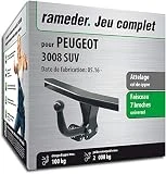 Rameder Attelage démontable avec Outil pour Peugeot 3008 SUV + Faisceau 7 Broches (141783-36935-1-FR)