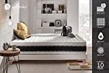 Matelas Memory - Système UHR Blue Latex - Mousse à mémoire Gel-Fresh - 7 Zones de Confort - 25 cm - 140 x 190 cm