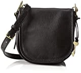 Fossil Rumi, Sacs bandoulière femme, Schwarz (Black), 7x18.5x19 cm (B x H T)