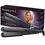 Remington Fer à Lisser, Lisseur Plaques Flottantes XL Céramique Avancée, Température Modulable, Lissage Facile, Chauffe Rapide - Accessoire Inclus - S5525