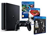 Playstation 4 PS4 Slim 1To MEGAPACK 5 Jeux - The Last of us + God of war 3 + Uncharted: The Nathan Drake Collection (3 in 1)