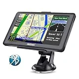 GPS Voiture Auto Europe 7 Pouces Ecran Tactile Bluetooth Cartographie Europe 52 à Vie Mise à Jour Gratuite à Vie