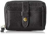 Fossil Damen Geldbörse ? Fiona Kleingeldbeutel, Portefeuilles femme, Noir (Black), 1.59x9.2100000000000009x11.11 cm (B x H T)