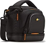 Case Logic SLDC203 Housse semi-rigide pour CN / bridge Noir et Orange,(L x P x H): 115 x 85 x 157 mm