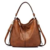 Realer Sac a Main Femme Sac a Main Cuir Synthétiqu Sac Fourre Hobo Grand Sac Bandouliere de la Mode Sacs Portés épaule Femme
