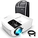 VANKYO Leisure 510 Vidéoprojecteur Rétroprojecteur 4500 Lumens LED Projecteur Soutien HD 1080p ,200 '' Affichage, HDMI, AV, VGA et USB