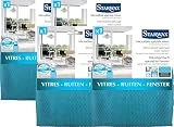 STARWAX Lavette Microfibre Vitres - Lot de 4