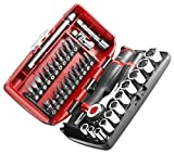Facom R360NANO.PG Coffret Compact de serrage 1/4' avec set de vissage 38 outils