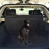 Ploopy Protection Coffre Voiture Chien, Housse de Siege de Voiture, Tapis de Coffre Voiture, Imperméable Tapis, Housse Protection de Siège de Voiture pour Chat Chien Noir