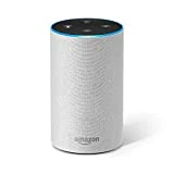 Amazon Echo (2ème génération), Enceinte connectée avec Alexa, Tissu sable