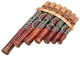 BALI PAPAYA Flûte de Pan en Bambou Instrument de Musique Bois Artisanal Panpipes Bamboo Flauta panflute