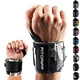 FITGRIFF - Paire de 2 poignets de protection - hommes et femmes - bandes de poignet pour haltérophilie, fitness, bodybuilding et CrossFit - garantie 2 ans