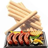 Purplert Enveloppe de collagène de Hot-Dog de 14mx26mm, Saucisse séchée de Saucisse rôtie