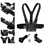 MAYISUMAI Support de sangle de poitrine réglable Corps Ceinture harnais pour GoPro HD Hero 4 3 + 3 2 Camera
