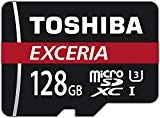 Toshiba EXCERIA M302 128Go carte mémoire Micro SD de 90 Mo / s 4K - THN-M302R1280EA