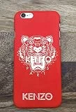 Generic Kenzo iPhone 6 6S Coque, Hard Plastic Phone Housse Coque for iPhone 6 6S Kenzo Paris (Rouge)