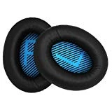 XCSOURCE Remplacement Coussin d'Oreille Couverture d'Oreille Coupe Couvercle et Coussin Bandeau Noir pour Bose Casques QC2 QC15 AE2 QC25 TH565