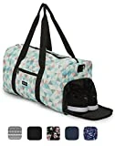 Sac de sport élégant Ela Mo's avec compartiment chaussures - 38 l - bagages à main - pour les hommes et les femmes - dans 6 designs tendance, Pastel Shades, L