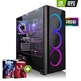Megaport High End PC Gamer Intel Core i5-9600K 6X 3.70GHz • GeForce RTX2070 8Go • 480Go SSD • 16Go DDR4 • 1 to • Windows 10 • WiFi Ordinateur de Bureau PC Gaming PC Ordinateur Gamer Ordinateur
