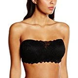 After Eden - 10.09.5165 Lace Bandeau Anna - Soutien-gorge Femme, Noir - Noir, 95D