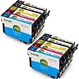 Gohepi 29XL Compatible pour Cartouches Epson 29XL 29, 4 Noir/2 Cyan/2 Magenta/2 Jaune Pack de 10 Travailler avec Epson XP-342 XP-332 XP-345 XP-442 XP-445 XP-432 XP-247 XP-335 XP-235 XP-245 XP-435
