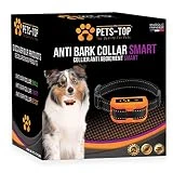 Collier Anti Aboiement Chien Rechargeable SMART | Petit et Gros Chiens | Détection Intelligente | Manuel Facile | 4 à 70 KG | 2 en 1 Idéal pour chiens avec Caractère | 2 modes: Avec ou Sans Choc