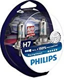 Philips RacingVision 0730253 150% Ampoule Phare H7 12972RVS2, paquet de 2