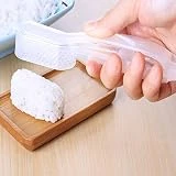 Ogquaton Moule À Sushi avec Poignée Onigiri Maker Boule De Riz Presses À Bento Moule Outil DIY Cuisine Outils Pratiques