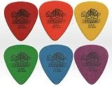 Jim Dunlop - Lot de 6 Médiators Tortex