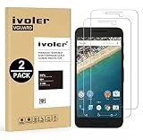 iVoler [Pack de 2] Verre Trempé pour LG Google Nexus 5X, Film Protection en Verre trempé écran Protecteur vitre
