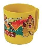 FUN HOUSE 005501 Disney Roi Lion Mug/Tasse Micro-ondable pour Enfant, polypropylène, Jaune, 10,5 x 8,7 x 8,2 cm