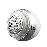 Rasoir en Tissu et Pull.Maybuy Rasoir Anti-bouloche/Anti-peluche pour Pull Déboulocheur Vêtements Chargé USB Sans Fil, Blanc