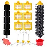 Accessoires de rechange pour iRobot Roomba 700 série Kit de pièces de rechange pour iRobot Roomba 700 720 750 760 765 770 772 772e 774 775 776 776p 780 782 782e 785 786 786p 790-16 pièces