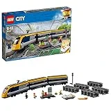 LEGO City - Le train de passagers télécommandé - 60197 - Jeu de Construction