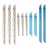 RPR10MX Saxton 10 lame de scie sabre Sabre Combo compatible avec Bosch, Dewalt Makita en bois et métal