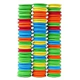 Domybest 100pcs Bobines en Mousse Pêche Bobine Ligne Peche Plioir Mousse Pêche Enrouleur Bas de Ligne Organisateur Ligne de Pêche