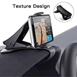 Modohe Support Téléphone Universel Portable Fixation Puissante pour iPhone 7 7 Plus 6 6s Plus, Nokia, Wiko, Huawei, HTC, Sony et d'Autre Smartphone Tablet GPS Moins de 6,5 Pouces HH-200