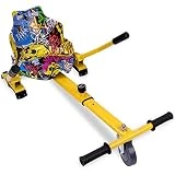 RCB Hoverkart pour Hoverboard Accessoires pour Gyropode Auto-équilibré Gokart Longueur Ajustable Compatibles avec Tous Les Hoverboards - 6,5/8 / 8,5/10 Pouces pour Adultes & Enfants (Hip)