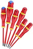 Facom - ADVEJ6PB_15235 - Jeu de 6 tournevis isolés 1000V Protwist ADVEJ6PB - Pour travaux sous tension jusqu'à 1000V.
