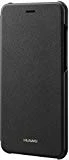 Huawei - Étui de portable - Étui à rabat/Huawei P8 Lite (2017) - Noir (Ref: HUAP8L17FLIPBK)