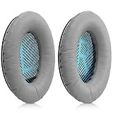 MMOBIEL Coussinets de Remplacement (Gris) Compatible avec Casques Bose QuietComfort (QC2 QC15 QC25 QC35 Sound True AE2 AE2i AE2-W)