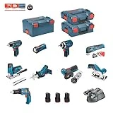 BOSCH Kit 12V BMK9AD3 (GSR 12V-15 + GTB 12V-11 + GDR 12V-105 + GWS 12V-76 + GST 12V-70 + GKS 12V-26 + GOP 12V-LI + GSA 12V-14 + GLI 12V-80 + 3 x 2,0Ah + AL1230CV)