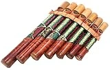 BALI PAPAYA Flûte de Pan en Bambou Instrument de Musique Bois Artisanal Panpipes Bamboo Flauta panflute