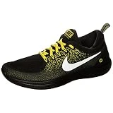 Nike Free RN Distance 2, Chaussures de Running Homme, Schwarz (Schwarz/Gelb Schwarz/Gelb), 44.5 EU