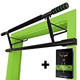 MAGNOOS Barre de Traction Matador | Premium Barres de Musculation pour la Porte | Amovible Simple | sans Vis ou Fixation | Fitness, Gym, Sportive, sur Pied, Exercise | Rembourrage Antidérapant