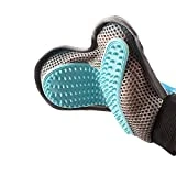 XMDZ Brosse Gant de Toilettage Massage pour Chien et Chat à Poils Longs et Court Enlevé Poils Morts en Caoutchouc