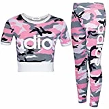 Ensemble 2 pièces avec leggings et Crop top, pour fille Guba Koricha Adios, Camouflage -  Multicolore -  13 ans